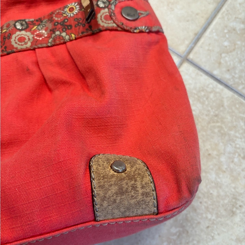 Fossil Red Handbag - Picture 2 of 16